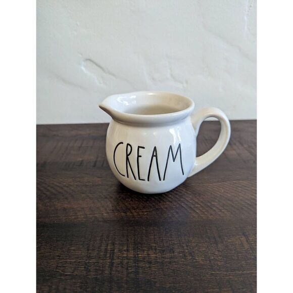 Rae Dunn Artisan Collection by Magenta Cream Pitcher - Picture 1 of 7